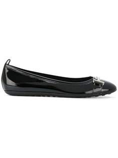балетки с двумя вставками T Tods Tod`S