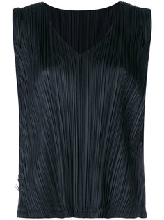 pleated tank top Pleats Please By Issey Miyake