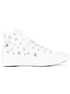 кеды с заклепками-звездами Converse
