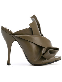 мюли с элементом банта Nº21