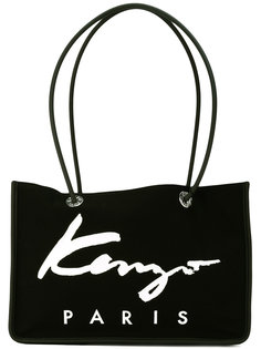 сумка-тоут с принтом логотипа Kenzo