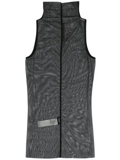 тюлевый топ с высоким воротом  Rick Owens Lilies