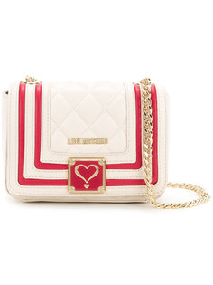 стеганая сумка через плечо Love Moschino