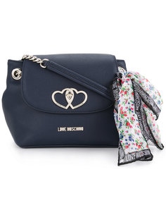 сумка через плечо с платком Love Moschino