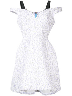 структурированное платье с цветочным узором Natasha Zinko