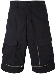шорты с отделкой молниями Stone Island Shadow Project