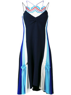 платье с вышивкой Peter Pilotto