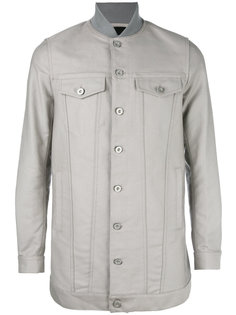 куртка-рубашка с воротником в рубчик  Diesel Black Gold