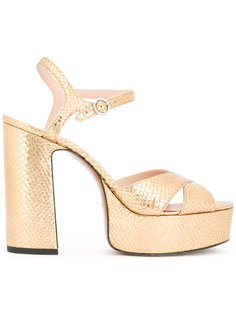 фактурные сандалии Marc Jacobs