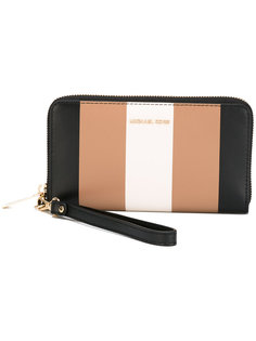 кошелек в полоску Jet Set Michael Kors