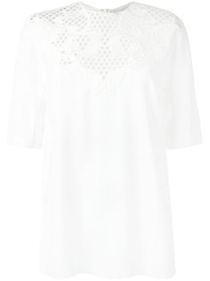 блузка с вышивкой Stella McCartney