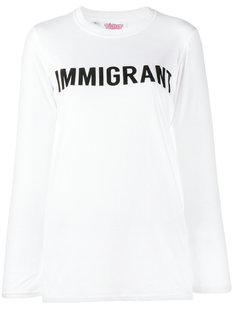 футболка Immigrant  Ashish