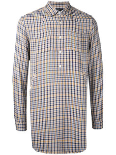 checked longline shirt Undercover