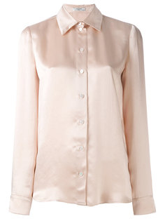 атласная блузка Lanvin