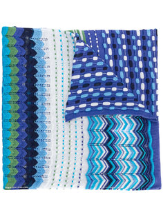 шарф с зигзагообразным узором Missoni