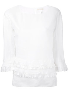 топ с рюшами S Max Mara