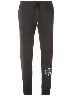 спортивные брюки со шнурком и логотипом  Calvin Klein Jeans