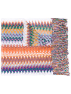 шарф с зигзагообразным узором Missoni