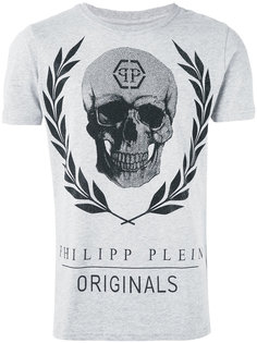 футболка с принтом черепа  Philipp Plein