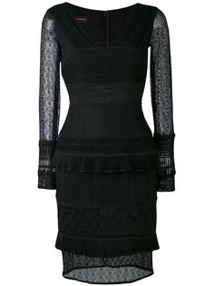layered lace dress Talbot Runhof