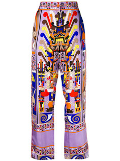 пижамные брюки с принтом Emilio Pucci