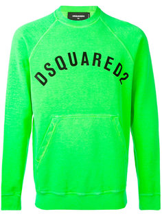 толстовка с принтом-логотипом Dsquared2