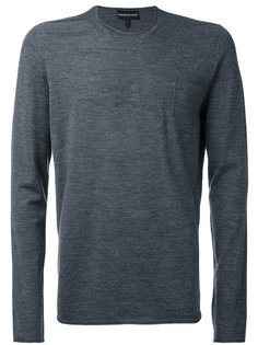 топ с круглым вырезом Emporio Armani