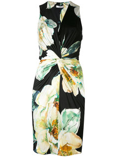 платье с цветочным рисунком Lanvin