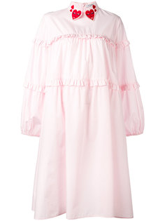 embroidered heart collar Vivetta