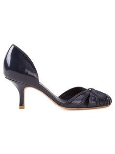 leather pumps Sarah Chofakian