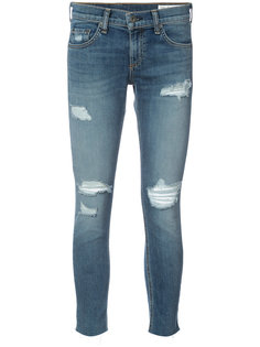 укороченные джинсы кроя скинни Rag &amp; Bone /Jean