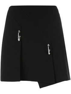 короткая юбка с булавками Versus