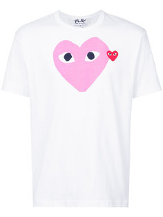 футболка с серцем Comme Des Garçons Play