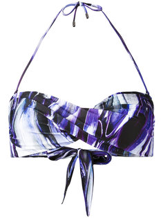 перекрученный купальный топ-бандо Mona