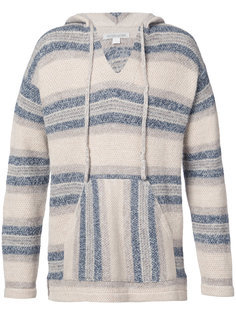 striped pocket hoodie Outerknown