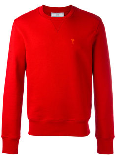 embroidered logo sweatshirt  Ami Alexandre Mattiussi