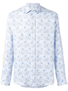 рубашка с цветочным узором Etro