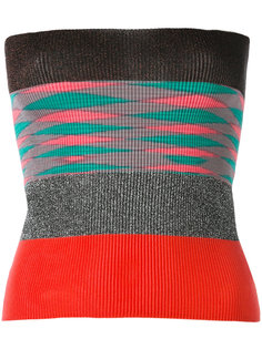 полосатый вязаный топ Missoni