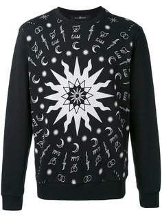 wild print sweatshirt John Richmond