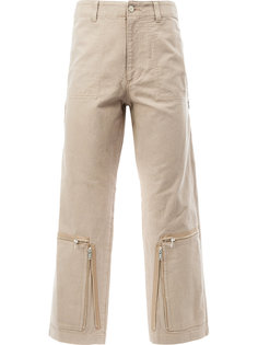 zip detail trousers  Undercover