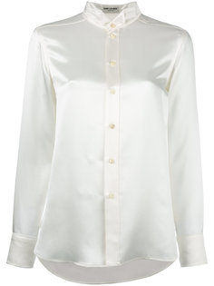 silk button-up shirt Saint Laurent