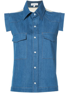 sleeveless denim shirt  Vionnet