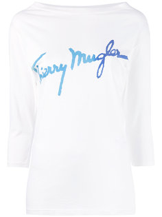 logo T-shirt  Thierry Mugler Vintage