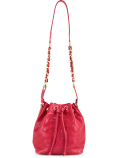 CC drawstring chain bucket bag Chanel Vintage