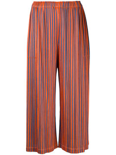 укороченные плиссированные брюки  Pleats Please By Issey Miyake