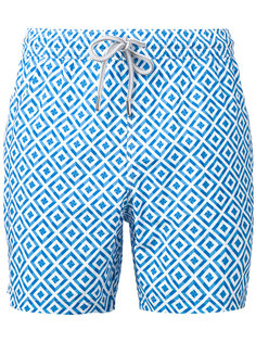 printed pattern swim shorts  Capricode