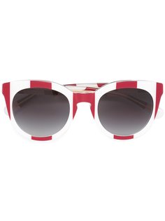 полосатые солнцезащитные очки Dolce &amp; Gabbana