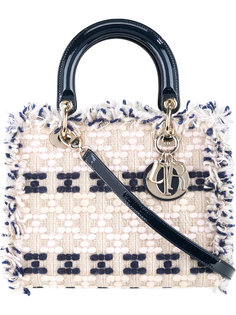 Lady Dior Tweed 2-Way handbag Christian Dior Vintage