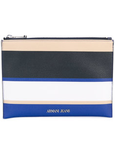 полосатый кошелек Armani Jeans
