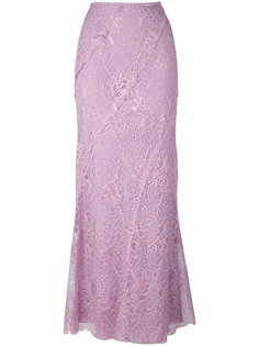 юбка с вышивкой Alberta Ferretti
